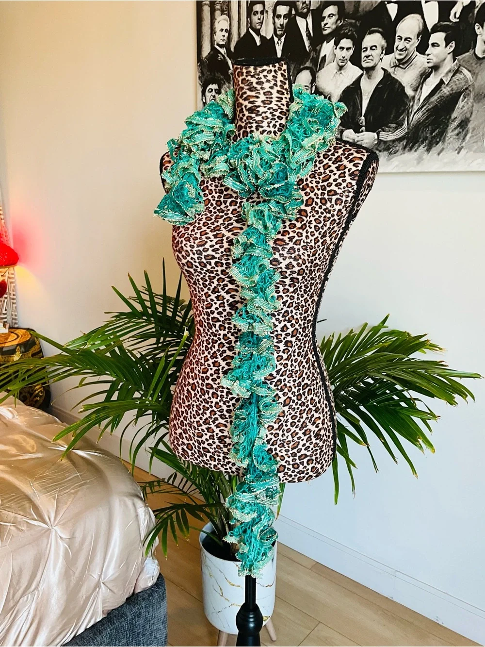 Mermaid Y2K scarf